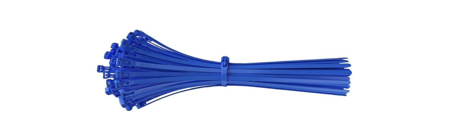Kabelbinder Blau