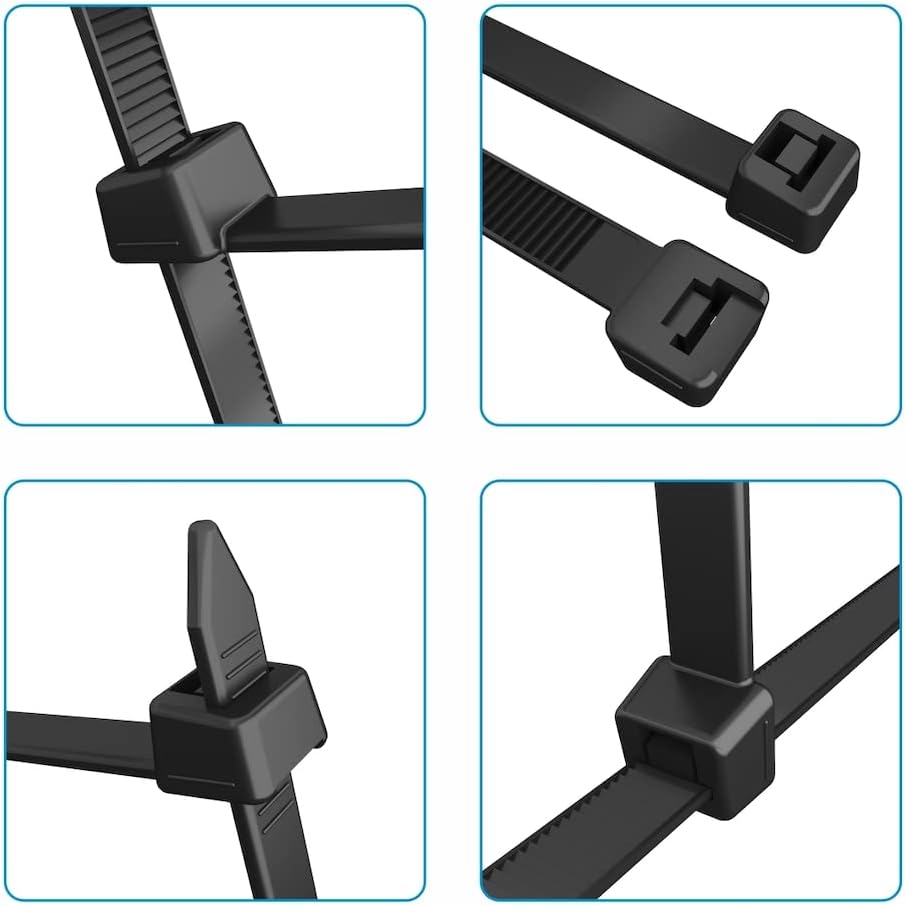intervisio Kabelbinder 1500mm x 9mm schwarz 10 Stück