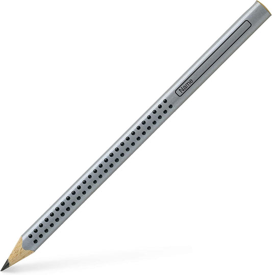 Faber-Castell 111900 - Bleistift Jumbo Grip, Härtegrad 2=B (6 Stück)