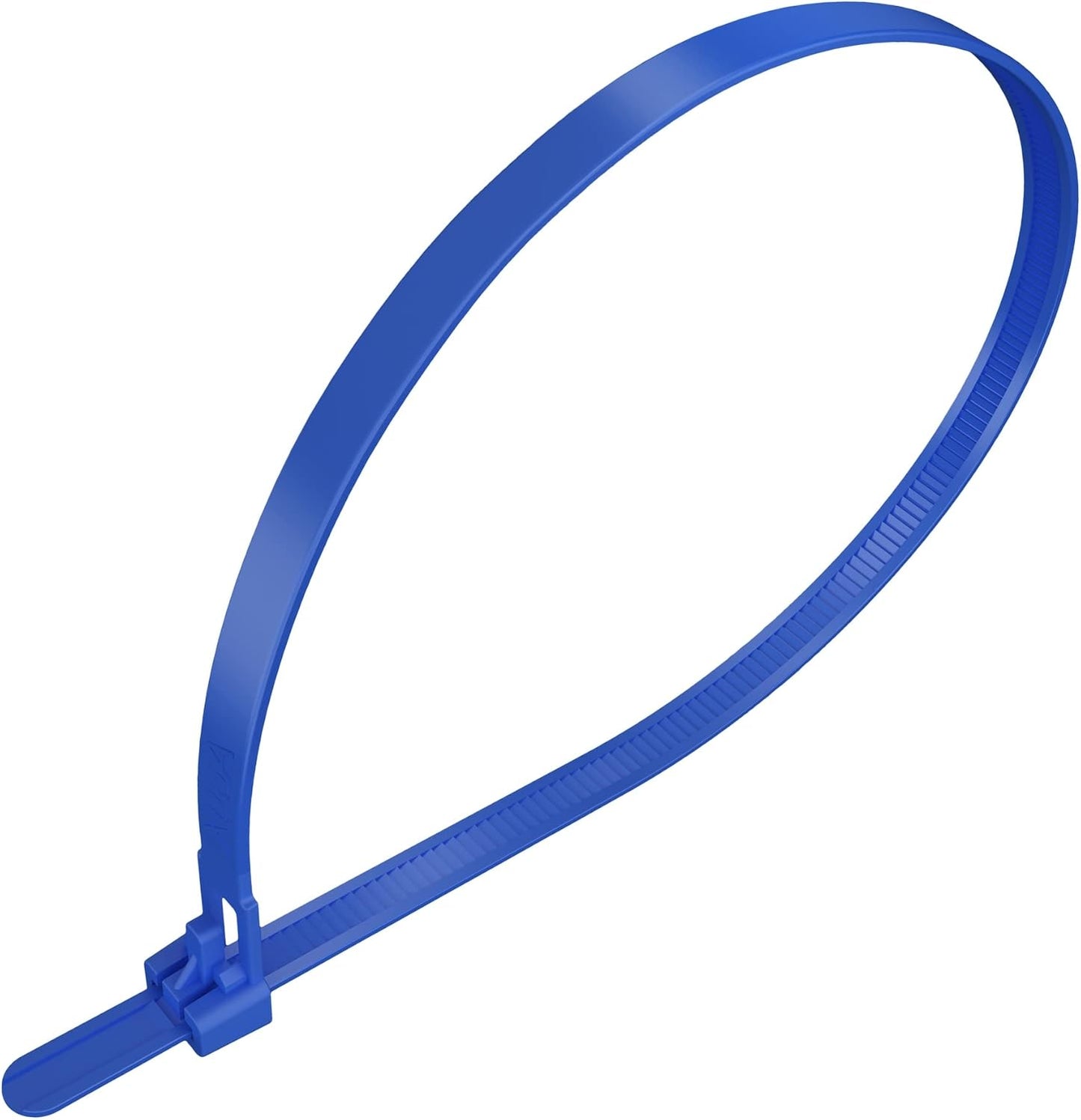 intervisio Kabelbinder Wiederverschließbar 540mm x 7,6mm blau 100 Stück