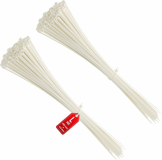 intervisio Kabelbinder weiß 430mm x 4,8mm 200 Stück