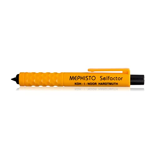 Koh-I-Noor 5301 Fallminenstift 5,6 mm - Graphitminen Set 4865 2B und Bleistiftspitzer mit Radiergummi