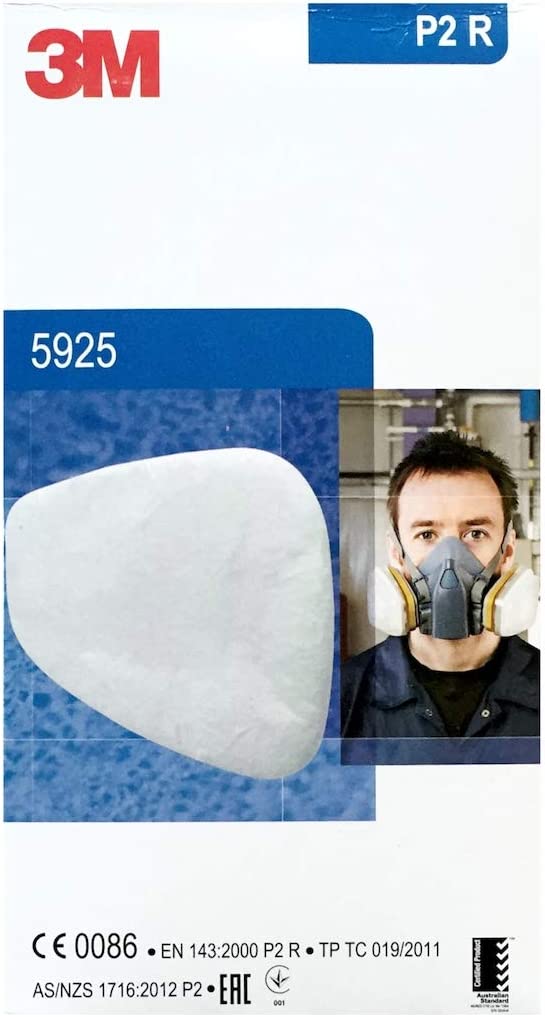 3M Filter 5925 P2 R 2 Paare Partikelfilter mit Gehörschutzstöpsel